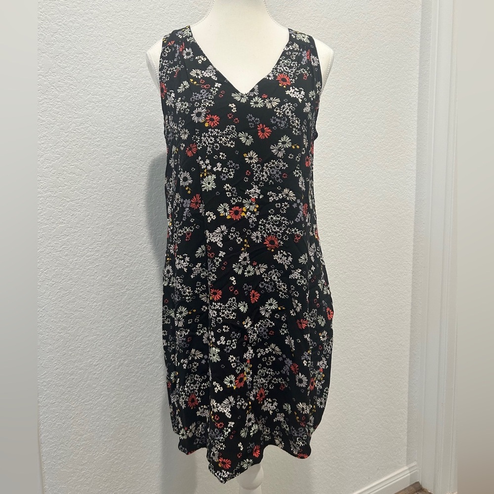 Old Navy | Black Floral Mini Dress